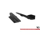 Street Pro Heck Ansatz Flaps Diffusor +Flaps für Mercedes-AMG CLA 45 C117 Facelift schwarz Hochglanz