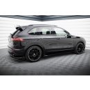 Seitenschweller Ansatz für Porsche Cayenne Mk2 Facelift schwarz Hochglanz