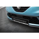 Front Ansatz V.1 für Renault Clio R.S. Line Mk5 schwarz Hochglanz