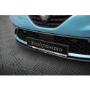 Front Ansatz V.2 für Renault Clio R.S. Line Mk5 schwarz Hochglanz