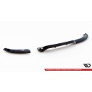 Mittlerer Diffusor Heck Ansatz DTM Look für Renault Clio R.S. Line Mk5 schwarz Hochglanz