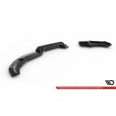 Mittlerer Diffusor Heck Ansatz DTM Look für Renault Clio R.S. Line Mk5 schwarz Hochglanz