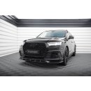 Front Ansatz V.2 für Audi SQ7 / Q7 S-Line Mk2 schwarz Hochglanz