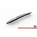 Spoiler CAP für 3D Audi S3 / A3 S-Line Sportback / Hatchack 8V schwarz Hochglanz