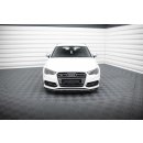 Front Ansatz V.1 für Audi S3 / A3 S-Line Sportback / Hatchback 8V schwarz Hochglanz