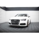 Front Ansatz V.1 für Audi S3 / A3 S-Line Sportback / Hatchback 8V schwarz Hochglanz