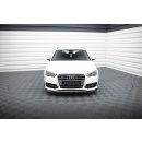 Front Ansatz V.2 für Audi S3 / A3 S-Line Sportback / Hatchback 8V schwarz Hochglanz