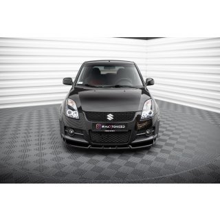 Front Ansatz für Suzuki Swift Sport Mk4 schwarz Hochglanz