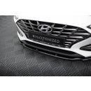 Front Ansatz V.1 für Hyundai I30 Mk3 Facelift schwarz Hochglanz