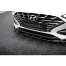 Front Ansatz V.2 für Hyundai I30 Mk3 Facelift schwarz Hochglanz