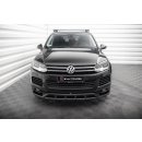 Front Ansatz für Volkswagen Touareg Mk2 schwarz...