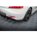 Heck Ansatz Flaps Diffusor für BMW Z4 E89 schwarz Hochglanz