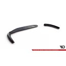 Heck Ansatz Flaps Diffusor für BMW 1er F40 schwarz Hochglanz