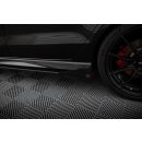 Side Flaps Audi RS3 Limousine 8V Facelift schwarz Hochglanz