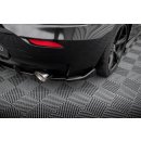 Heck Ansatz Flaps Diffusor für BMW Z4 M-Paket E89 Facelift schwarz Hochglanz