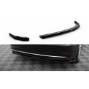 Heck Ansatz Flaps Diffusor für Audi A3 Sportback 8V Facelift schwarz Hochglanz