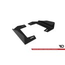 Hintere Seiten Flaps V.2 für BMW 1er F40 M-Paket / M135i schwarz Hochglanz