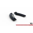 Heck Ansatz Flaps Diffusor für Mazda 3 Mk4 schwarz Hochglanz