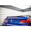 Spoiler CAP für BMW M6 / 6 M-Paket Cabriolet F12 schwarz Hochglanz