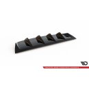 Diffusor Heck Ansatz für BMW M6 Gran Coupe / Coupe / Cabriolet F06 / F13 / F12 schwarz Hochglanz