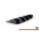 Diffusor Heck Ansatz für BMW M6 Gran Coupe / Coupe / Cabriolet F06 / F13 / F12 schwarz Hochglanz