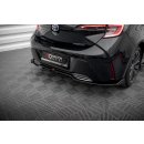 Mittlerer Diffusor Heck Ansatz DTM Look für Toyota Corolla Hatchback Mk12 schwarz Hochglanz