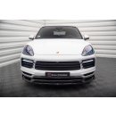 Front Ansatz für Porsche Cayenne Coupe Mk3 schwarz...