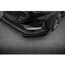 Front Flaps Ford Fiesta ST / ST-Line Mk8 Facelift schwarz Hochglanz