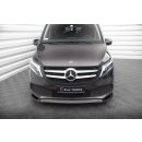 Front Ansatz V.1 für Mercedes-Benz V-Klasse W447 Facelift schwarz Hochglanz