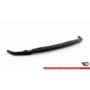 Zentrale Hinten Splitte Toyota Yaris Mk3 Facelift schwarz Hochglanz