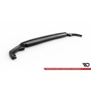 Zentrale Hinten Splitte Toyota Yaris Mk3 Facelift schwarz Hochglanz