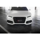 Front Ansatz V.3 für Audi RS7 C7 Facelift schwarz...