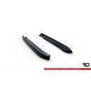 Heck Ansatz Flaps Diffusor V.1 für Seat Leon Cupra Sportstourer Mk3 schwarz Hochglanz