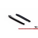 Heck Ansatz Flaps Diffusor V.1 für Seat Leon Cupra Sportstourer Mk3 schwarz Hochglanz