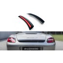 Spoiler CAP für Porsche Boxster 987 schwarz Hochglanz