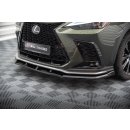 Front Ansatz V.1 für Lexus NX F-Sport Mk2 schwarz Hochglanz