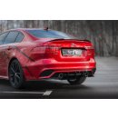 Spoiler CAP für Jaguar XE R-Dynamic X760 Facelift schwarz Hochglanz