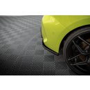 Heck Ansatz Flaps Diffusor V.7 für BMW 1er M-Paket / M135i F40 schwarz Hochglanz