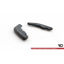 Heck Ansatz Flaps Diffusor V.7 für BMW 1er M-Paket / M135i F40 schwarz Hochglanz