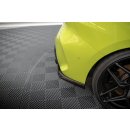 Heck Ansatz Flaps Diffusor V.1 für1 BMW 1er M-Paket / M135i F40 schwarz Hochglanz