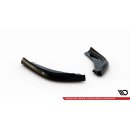 Heck Ansatz Flaps Diffusor V.1 für1 BMW 1er M-Paket / M135i F40 schwarz Hochglanz