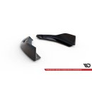 Heck Ansatz Flaps Diffusor V.1 für2 BMW 1er M-Paket / M135i F40 schwarz Hochglanz