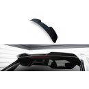 Hüher Spoiler CAP für 3D Audi SQ8 / Q8 S-Line Mk1 schwarz Hochglanz