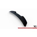 Hüher Spoiler CAP für 3D Audi SQ8 / Q8 S-Line Mk1 schwarz Hochglanz