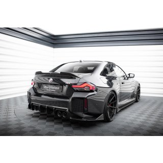 Carbon Fiber Heck Ansatz Flaps Diffusor für BMW M2 G87