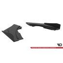 Street Pro Heck Ansatz Flaps Diffusor +Flaps für Audi S3 Limousine 8V schwarz Hochglanz