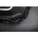 Street Pro Heck Ansatz Flaps Diffusor +Flaps für Ford Mustang GT Mk6  schwarz Hochglanz