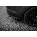 Street Pro Heck Ansatz Flaps Diffusor +Flaps für Ford Mustang GT Mk6  schwarz Hochglanz