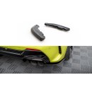 Heck Ansatz Flaps Diffusor V.1 für0 BMW 1er M-Paket / M135i F40 schwarz Hochglanz