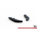 Heck Ansatz Flaps Diffusor V.1 für0 BMW 1er M-Paket / M135i F40 schwarz Hochglanz